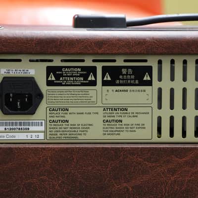 Behringer Ultracoustic ACX450 Acoustic Combo Amp w/Footswitch image 7