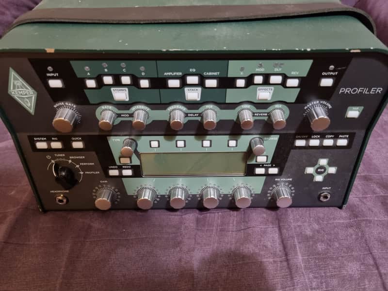Kemper Profiler PowerHead + remote + bag image 1