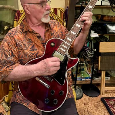 Gibson Limited Edition Les Paul Classic Custom 2014 Wine Red image 18