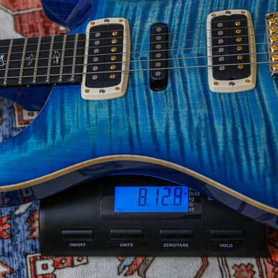 PRS USA Paul Reed Smith Modern Eagle V Wood Library "Faded Blue Burst + Ebony" (2025) image 4