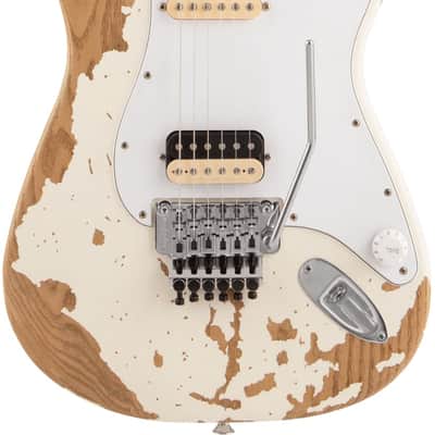 Charvel Henrik Danhage Limited Edition Signature Pro-Mod So-Cal Style 1 HS FR M Maple White Relic w/bag image 1