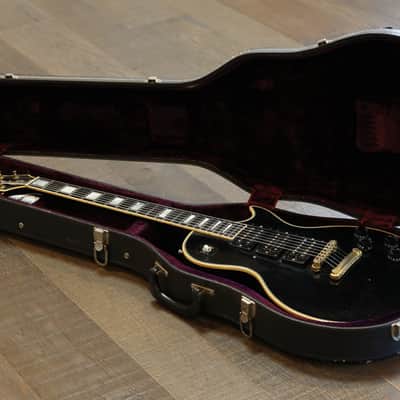 Vintage! 1979 Gibson Les Paul Custom Black Beauty Electric Guitar Black Ebony w/ 3 Pickups + Gibson Case image 20
