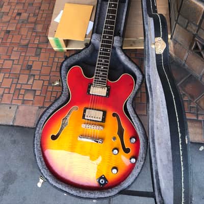 Samick SAT450 1992 - Cherry Burst image 6