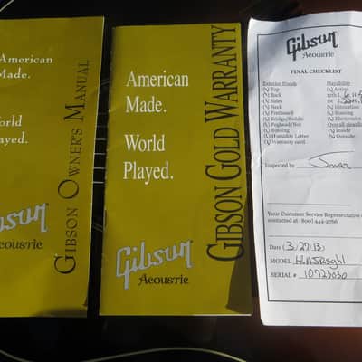 Gibson Advanced Jumbo Custom Shop "AJ Red Spruce" -Video- image 13