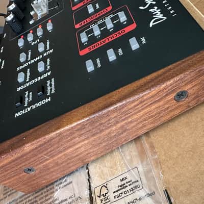 Dave Smith Instruments Prophet 12 Desktop 12-Voice Polyphonic Synthesizer 2014 - Present - Black with Wood Sides image 2