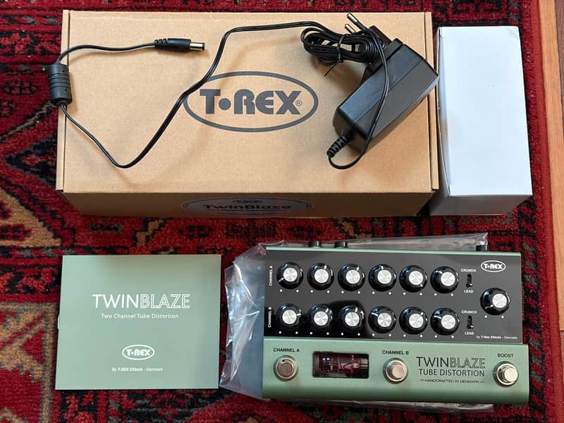 T-Rex Twin Blaze Tube Distortion 2026 Like New image 1