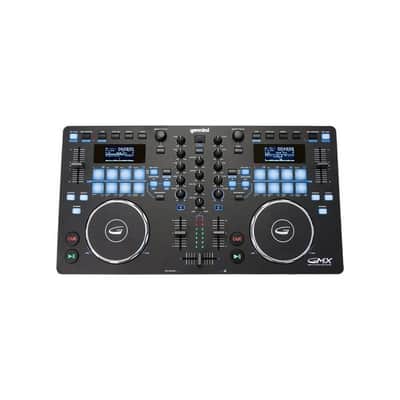 Gemini GMX Professional 2-Channel Media Controller System with Touch-Sensitive Jog Wheels image 1