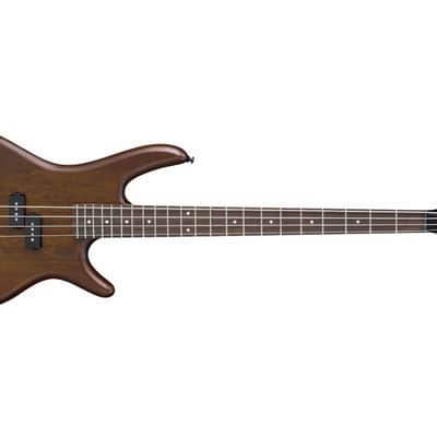 Ibanez GSR200B GIO 4-String Electric Bass Guitar (Walnut Flat Brown) + Ernie Ball Slinky Nickel Wound Electric Bass Strings image 4
