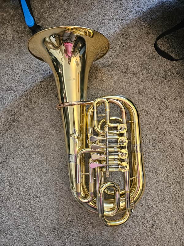 Schiller American Heritage Bb/C Rotary Valve Euphonium Bild 1