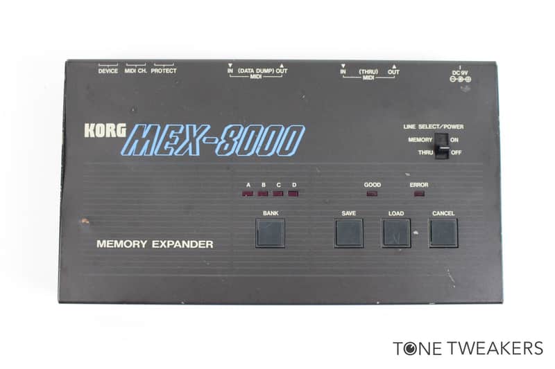Korg MEX-8000 Memory Expander DW8000 EX8000 DW6000 DVP1 EX800 Poly800 ii AS-IS image 1