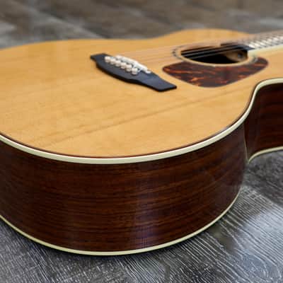 Takamine CP7MO TT Thermal Top Series OM Acoustic/Electric Guitar 2010s - Natural Gloss image 7