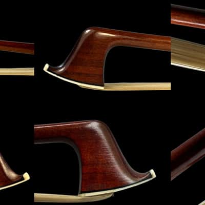 Vintage Violin Bow Stamped "Arthur Thoma" + Case – Pernambuco, 4/4, 61 g. - German Craftsmanship - Free Worldwide Shipping - Youtube VIDEO image 9