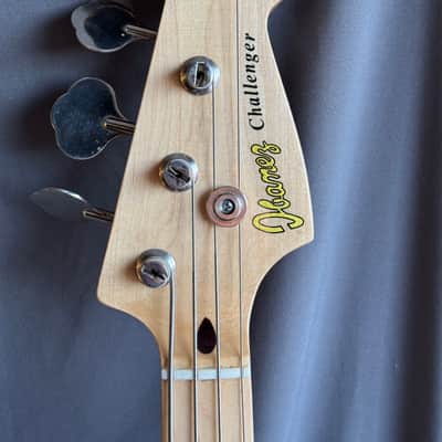 Vintage 1970s Ibanez P Bass Challenger - Sunburst Finish - MIJ - Lawsuit era - w/ Ibanez HSC image 4