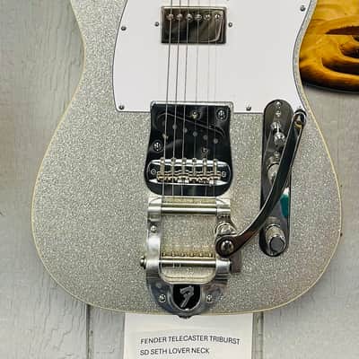 Fender Telecaster with bigsby 2025 - Silver metallic image 1