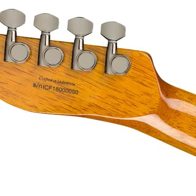 FENDER - Special Edition Custom Telecaster FMT HH  Laurel Fingerboard  Amber - 0262004520 image 6
