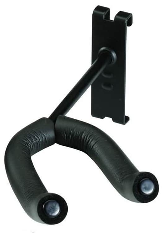 Tickbiteextreme Grid Wall Right Facing Guitar Hanger   Black image 1