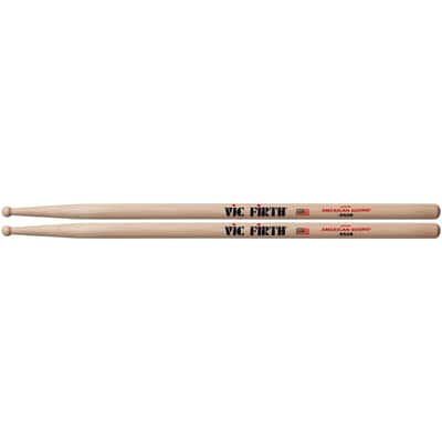 Vic Firth American Sound 5B Hickory Round Tip Drum Sticks