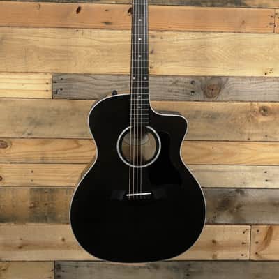 Taylor Limited Edition 214ce Deluxe Acoustic/Electric Guitar Grey w/ Case image 4