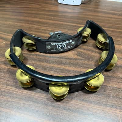 Rhythm Tech - DST - Drum Set Tambourine - Black w/Brass Jingles - Mount image 3