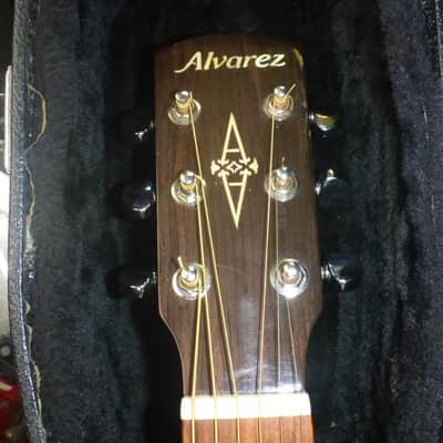 Alvarez AGW77CEAR Acoustic/Electric w/Case : Crowned & Dressed Frets image 7