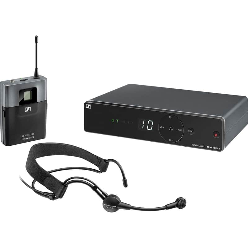 Immagine Sennheiser XSW 1-ME3 Wireless Headworn Microphone System - 1