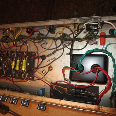 Fender Showman 15 6G14-A 100-Watt 1x15" Piggyback Guitar Amp 1961 - 1963 - Blonde image 16