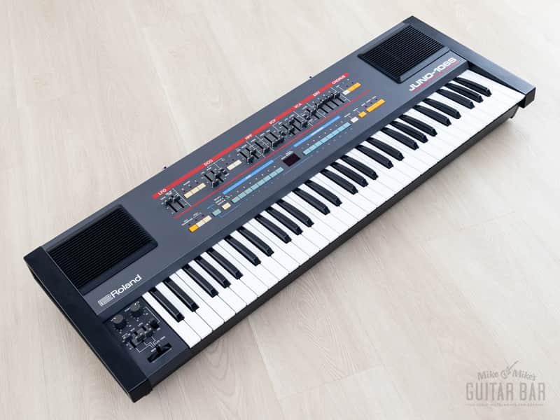 1985 Roland Juno-106S Vintage Analog Synthesizer Near-Mint w/ Built-In Speakers, Serviced 120v image 1