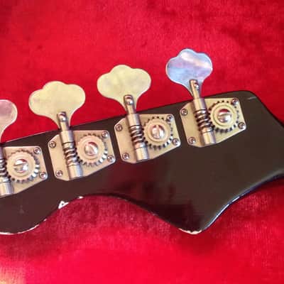 Vintage Silvertone 1443 Bass Danelectro Hornet + Original Case image 6
