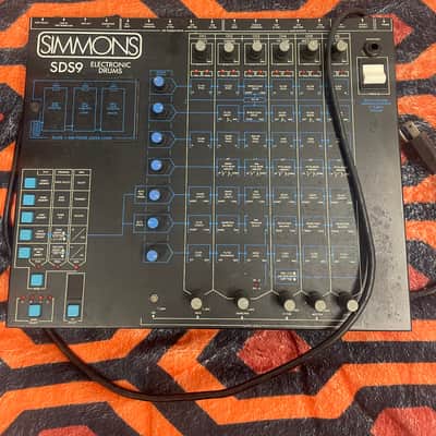 Simmons SDS9 5-Channel Drum Synthesizer 1983 - Black image 1
