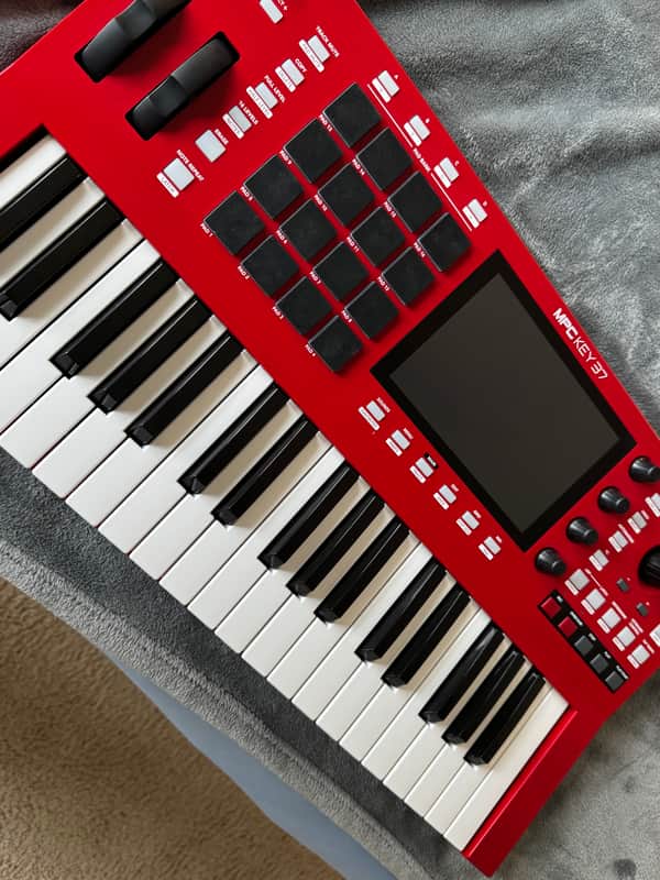 Akai MPC Key 37 Standalone Workstation Synthesizer 2024 - Present - Red image 1