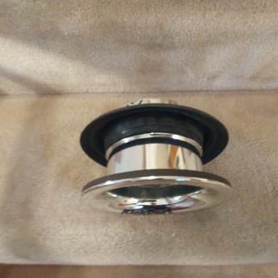 KickPort Acoustical chrome bass drum port hole cone w/ gasket mint! image 5