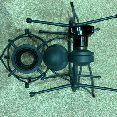 Neumann U 87 Ai mt Studio Set 2010 - Present - Matte Black in black with box, mic cage, pop shield and shock mount. image 5