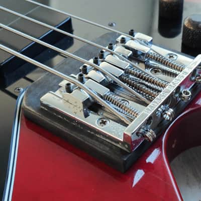 1988 Greco Japan FVB-75 Flying V Bass (Cherry Red) | Reverb