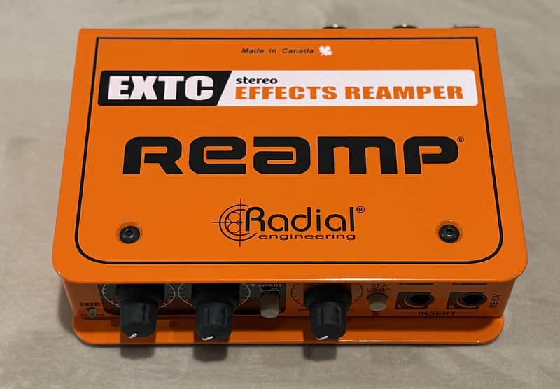 Radial EXTC-Stereo Reamp 2025 - Orange image 1