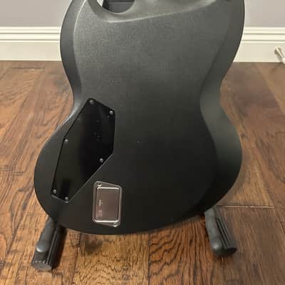 ESP E-II Viper Baritone 2016 - Present - Charcoal Metallic Satin image 2