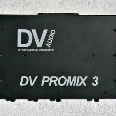 DV Audio DV Promix 3 Portable Field Audio Mixer​ with Carry Case - PV Music Electronics Shop Inspected and Tested - Excellent Working Condition - Excellent Cosmetic Condition - Free Shipping image 12