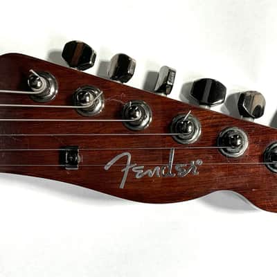 Fender Special Edition Set-Neck Custom Telecaster HH FMT 2003 - Crimson Transparent image 3