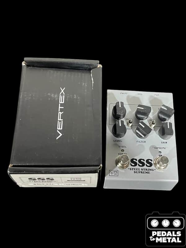 Vertex Steel String Supreme SSS 2010s - Silver - X17814 image 1