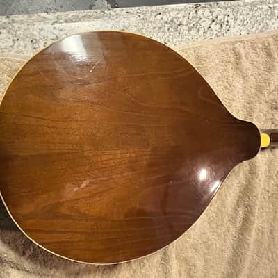 Washburn Jethro Burns M-3 SBR 1974 - Brown Sunburst image 6