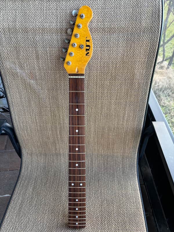 MJT VTT Tele Neck with Vintage Tuners image 1