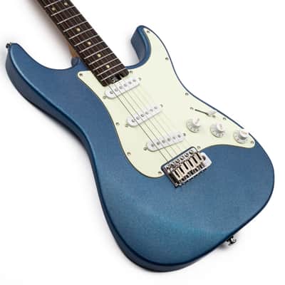 EART YMX-SG3,Roasted Book-match Mahogany Solid Body,22 Stainless Steel Frets,6-Point Synchronized Tremolo image 3