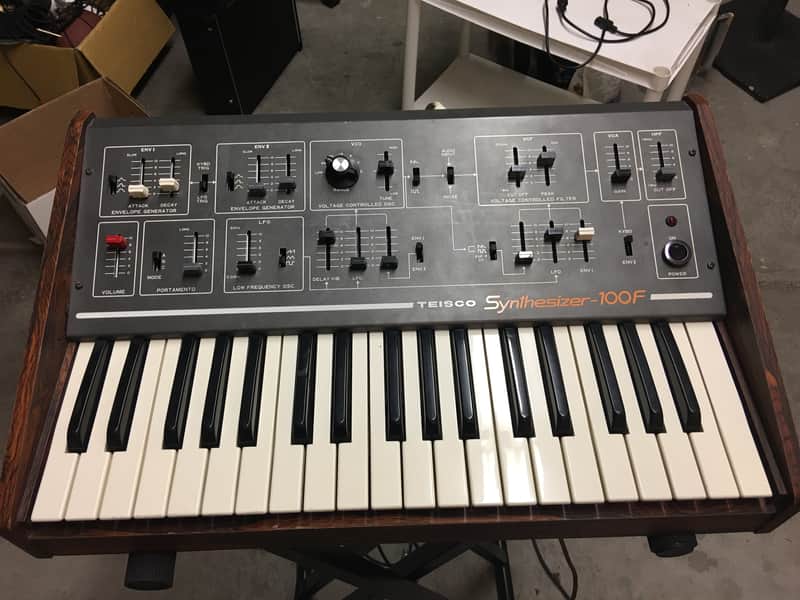 Vintage Teisco 100f  Kawai 100f 1977 Amazing Mono Synth image 1
