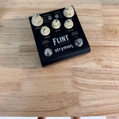 Strymon Flint Reverb and Tremolo V1 2012 - 2022 - Black with White Knobs image 1
