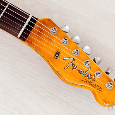 Fender Custom Shop 1963 Telecaster Heavy Relic Sunburst image 4