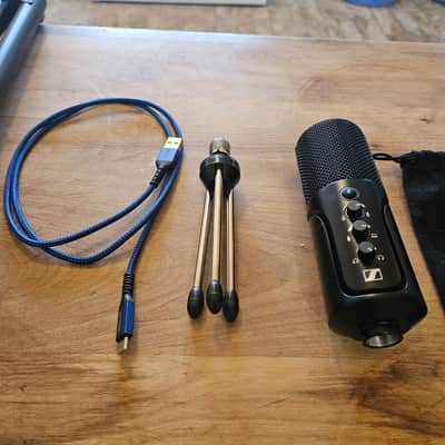 Sennheiser PROFILE Streaming Set with Microphone, Boom Stand, Cable 2023, Extra desk stand, Present - Black image 4