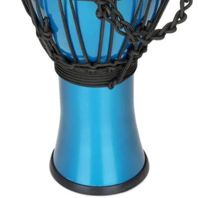 Toca Percussion Freestyle Colorsound Djembe - 7 inches  Metallic Blue image 2