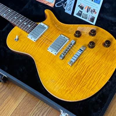 2012 PRS Stripped 58 SANTANA YELLOW East Indian FB - MASSIVE FLAMETOP 57/08 Pickups Les Paul Style Single Cut Hard to Find Color image 19