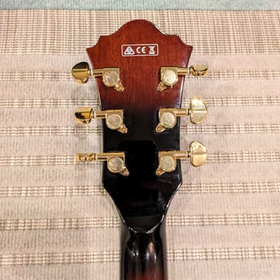Ibanez AG95-DBS Artcore Expressionist 2013 - 2018 - Dark Brown Sunburst image 16