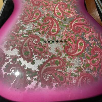 Fender Limited Edition FSR Classic '69 Telecaster MIJ with Maple Fretboard 2010s - Pink Paisley image 3