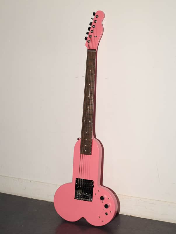 One-of-a-kind handmade electric guitar, built around a custom alder body. image 1